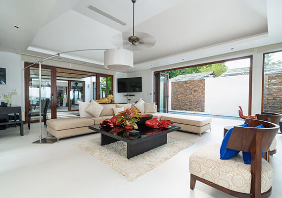 Villa Chi - Living room details